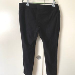 Eileen Fisher Woman Crepe Center Seam Legging - Size 2X